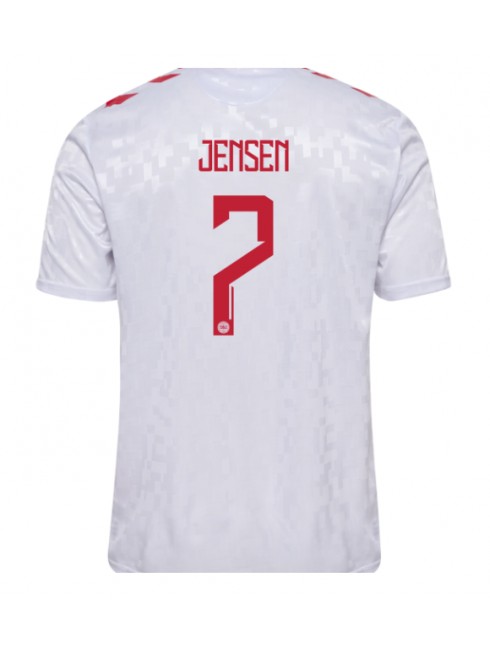 Danska Mathias Jensen #7 Gostujuci Dres EP 2024 Kratak Rukavima Danska Mathias Jensen #7 Gostujuci Dres EP 2024 Kratak Rukavima